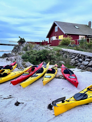 Norski skerjagarðurinn Kajak