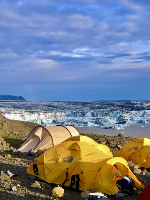 Skeiðarárjökull þveraður Ganga
